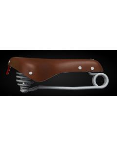Zadelman Classic Cognac/Grijs Dubbele vering